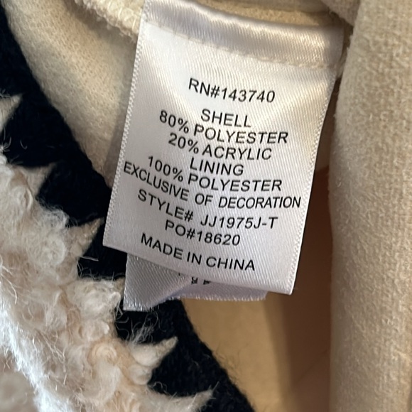 Hyacinth House Sherpa Blazer Jacket - Picture 5 of 8